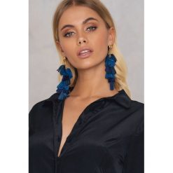 Kolczyki damskie: Ettika Kolczyki wiszące Time To Tassel – Navy,Gold