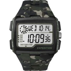 Timex - Zegarek TW4B02900. Czarne, cyfrowe zegarki męskie marki Timex, szklane. W wyprzedaży za 379,90 zł.