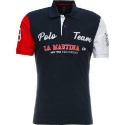 La Martina IVOR Koszulka polo navy. Niebieskie koszulki polo męskie marki La Martina, m, z elastanu. Za 669,00 zł.