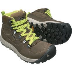 Buty trekkingowe damskie: Keen Buty trekkingowe WESTWARD MID LEATHER WP kolor brązowo-zielony r. 37 (WESTWRDMWLT-WN-RVOP)