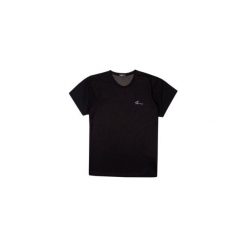 T-shirt męski fitness. Czarne t-shirty męskie TXM, m, bez wzorów, bez kołnierzyka. Za 19,99 zł.