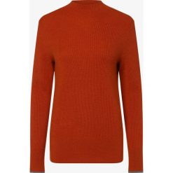 Calvin Klein - Sweter damski, pomarańczowy. Pomarańczowe swetry damskie Calvin Klein, xl, bez wzorów, z wełny, bez rękawów, bez kaptura. Za 349,95 zł.