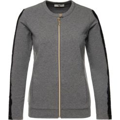 Bluza TwinSet 192LI2MAA. Szare bluzy damskie Twinset, m, bez wzorów, z elastanu, bez rękawów, bez kaptura. W wyprzedaży za 369,00 zł.