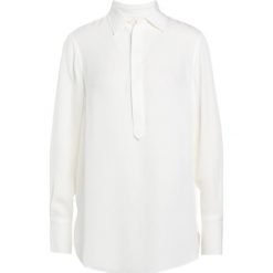 Polo Ralph Lauren Bluzka trophy cream. Szare koszulki damskie polo marki Polo Ralph Lauren, xs, bez wzorów, z jedwabiu, polo, bez rękawów. Za 839,00 zł.