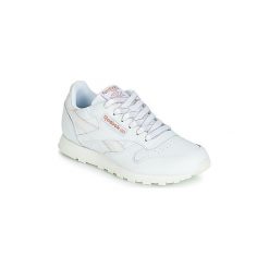 Buty Dziecko Reebok Classic CLASSIC LEATHER J. Białe trampki dziewczęce Reebok Classic, bez wzorów, bez zapięcia. Za 289,00 zł.