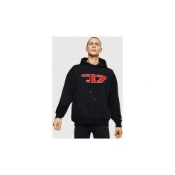 Bluzy Diesel 00SY7D 0IAJH - S-DIVISION-D. Czarne bluzy męskie Diesel, s, bez wzorów, bez kołnierzyka, bez rękawów, bez kaptura. Za 446,84 zł.