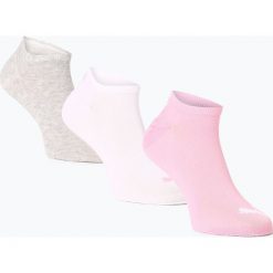 Puma - Damskie skarpety do obuwia sportowego pakowane po 3 szt., różowy. Różowe skarpetki damskie marki Puma, bez wzorów. Za 39,95 zł.