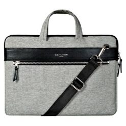 Torba Cartinoe Elegancka torba na laptopa 13,3 cala Cartinoe London Style Series szara. Szare torby na laptopa Cartinoe, bez wzorów, eleganckie. Za 160,00 zł.