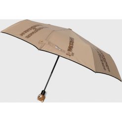 Moschino - Parasol. Brązowe parasole MOSCHINO, bez wzorów. W wyprzedaży za 219,90 zł.