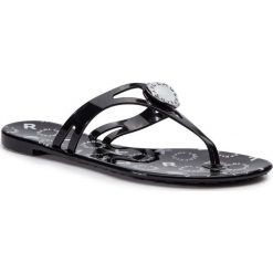Japonki Karl Lagerfeld KL80084. Białe klapki damskie KARL LAGERFELD, bez wzorów, bez obcasa. W wyprzedaży za 139,00 zł.