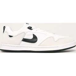 Nike - Buty SB ALLEYOOP. Szare sneakersy męskie Nike, z okrągłym noskiem, na sznurówki. Za 319,90 zł.