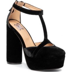 Półbuty TOMMY HILFIGER - Zendaya Textile Mary Jane FW0FW04560 Black BDS. Czarne półbuty damskie TOMMY HILFIGER, bez wzorów, ze skóry, eleganckie, bez obcasa, na obcasie, bez zapięcia. W wyprzedaży za 589,00 zł.