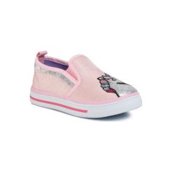 Nelli Blu CF19053-2 Różowy. Różowe trampki dziewczęce z materiału. Za 39,99 zł.