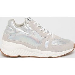 Pepe Jeans - Buty Harlow Up Reflect. Szare buty sportowe damskie Pepe Jeans, bez wzorów, z jeansu, sportowe. W wyprzedaży za 269,90 zł.