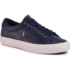 Sneakersy POLO RALPH LAUREN - Longwood 816785024003 Navy. Niebieskie sneakersy męskie Polo Ralph Lauren, na co dzień, bez wzorów, ze skóry, eleganckie, bez zapięcia. W wyprzedaży za 299,00 zł.