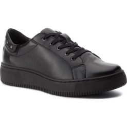 Sneakersy SERGIO BARDI - SB-06-07-000011 601. Czarne półbuty damskie Sergio Bardi, ze skóry. W wyprzedaży za 139,00 zł.