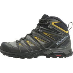 Buty trekkingowe męskie: Salomon X ULTRA 3 MID GTX Buty trekkingowe castor gray/black/green sulphur