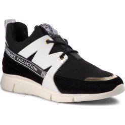Sneakersy VERSACE COLLECTION - V900724 VM00419 VA05H Nero/Oro Chiaro/Nero/B. Czarne sneakersy męskie marki Versace Collection, bez zapięcia. W wyprzedaży za 899,00 zł.