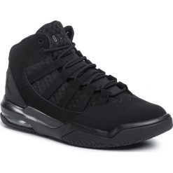 Buty NIKE - Jordan Max Aura AQ9084 001 Black/Black. Czarne buty sportowe męskie Nike, ze skóry, bez zapięcia, do koszykówki. Za 499,00 zł.