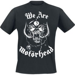 T-shirty męskie z nadrukiem: Motörhead We Are Motörhead T-Shirt czarny
