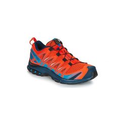 Buty do biegania Salomon XA PRO 3D. Pomarańczowe buty sportowe męskie marki Salomon, bez zapięcia, do biegania. Za 455,20 zł.