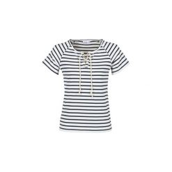 T-shirty z krótkim rękawem Moony Mood GUEZINE. Białe t-shirty damskie Moony Mood, xs, bez wzorów, bez kołnierzyka. Za 62,30 zł.