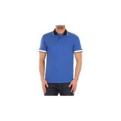 Koszulki polo z krótkim rękawem Penn Rich Woolrich POLO BASIC. Niebieskie koszulki męskie Penn Rich Woolrich, xl, bez wzorów, z krótkim rękawem. Za 367,36 zł.