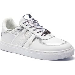 Sneakersy PLEIN SPORT - Lo-Top Sneakers Tiger S19S MSC1869 STE003N White 01. Białe sneakersy męskie Plein Sport, bez zapięcia. W wyprzedaży za 689,00 zł.