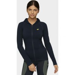 Bluza treningowa damska. Bluzy damskie s, bez wzorów, z dzianiny, bez rękawów, z kapturem. Za 149,99 zł.