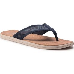 Japonki UGG - M Seaside Flip Canvas 1108047 DSPP. Niebieskie klapki męskie Ugg, bez wzorów, z tworzywa sztucznego. W wyprzedaży za 219,00 zł.