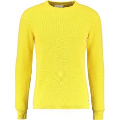 Swetry klasyczne męskie: Wood Wood LANZO Sweter yellow
