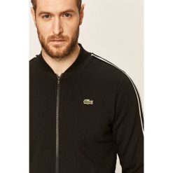 Lacoste - Bluza. Czarne bluzy męskie Lacoste, s, z aplikacjami, z elastanu, z kapturem, bez rękawów, bez kaptura. Za 519,90 zł.