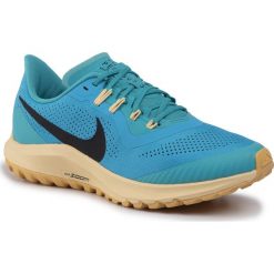 Buty NIKE - Air Zoom Pegasus 36 Trail AR5676 400 Lt Corrent Blue/Oil Grey. Niebieskie buty sportowe damskie Nike, bez wzorów, z tworzywa sztucznego, sportowe, do biegania, nike zoom. Za 549,00 zł.