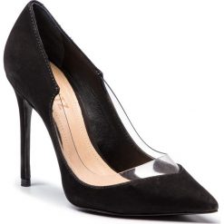 Szpilki SCHUTZ - S 02091 0363 0001 U Black/Transparente. Czarne półbuty damskie Schutz, bez wzorów, ze skóry, bez obcasa, na obcasie, bez zapięcia. W wyprzedaży za 379,00 zł.