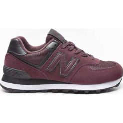 Czerwone Sneakersy New Balance WL574WNR. Czerwone sneakersy damskie Molly.pl, z zamszu. Za 349,00 zł.