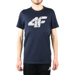 4F Men's T-shirt H4L20-TSM012-30S t-shirt męskie granatowe XXL. T-shirty męskie 4f, s, z aplikacjami, z bawełny, sportowe, bez kołnierzyka, krótkie. W wyprzedaży za 39,99 zł.