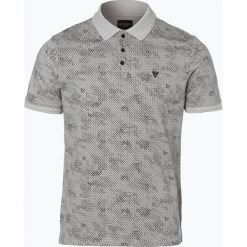 Guess Jeans - Męska koszulka polo, szary. Szare koszulki męskie Guess Jeans, xxl, z aplikacjami, z jeansu, sportowe, polo, bez rękawów. Za 229,95 zł.