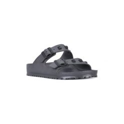 Klapki Birkenstock ARIZONA STUDDED EVA. Szare klapki damskie marki Birkenstock, bez wzorów, bez obcasa. Za 206,23 zł.