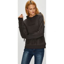 Femi Stories - Bluza Stena. Szare bluzy damskie z nadrukiem marki Femi Stories, s, z elastanu, z kapturem. W wyprzedaży za 229,90 zł.