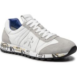 Sneakersy PREMIATA - Lucy-D 206E Biały Szary. Szare sneakersy damskie Premiata, ze skóry. W wyprzedaży za 489,00 zł.