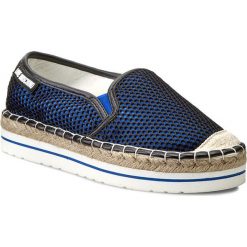 Espadryle damskie na koturnie: Espadryle LOVE MOSCHINO - JA10143G01JE170A Rete Blu