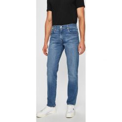 Levi's - Jeansy 502 Regular. Niebieskie jeansy męskie Levi's®, s, bez wzorów, z obniżonym stanem. W wyprzedaży za 369,90 zł.