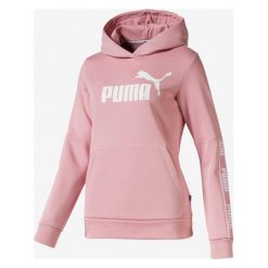 Puma Amplified Bluza Różowy. Różowe bluzy damskie Puma, xxs, z nadrukiem, z bawełny, bez rękawów, bez kaptura. Za 257,95 zł.