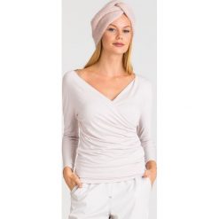 BLUZKA ALABAMA MAX MARA LEISURE. Różowe bluzki damskie Max Mara Leisure, s, bez wzorów, z materiału, bez kołnierzyka, bez rękawów. Za 293,40 zł.