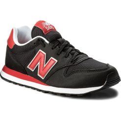 Sneakersy NEW BALANCE - GM500GSB Czarny. Czarne sneakersy męskie marki New Balance, na co dzień, bez wzorów, ze skóry ekologicznej, eleganckie, bez zapięcia. W wyprzedaży za 209,00 zł.