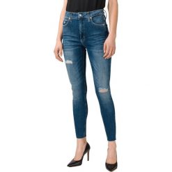 Calvin Klein Dżinsy Niebieski. Niebieskie jeansy damskie Calvin Klein. Za 600,95 zł.