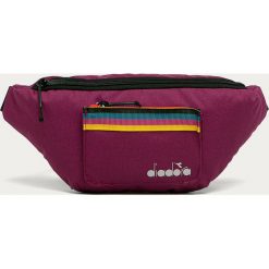 Diadora - Nerka. Fioletowe nerki damskie Diadora, w paski, z poliesteru, duże, bez dodatków. Za 99,90 zł.