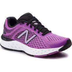 Buty NEW BALANCE - W680LP6 Fioletowy. Fioletowe buty sportowe damskie New Balance, bez wzorów, z tworzywa sztucznego, sportowe, do biegania. W wyprzedaży za 249,00 zł.