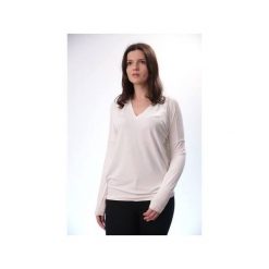 Bluzka OVERSIZE biel. Białe bluzki damskie Studio erer, l, bez wzorów, z jeansu, rockowe, bez kołnierzyka, bez rękawów. Za 169,00 zł.
