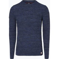 Superdry - Sweter męski, niebieski. Niebieskie swetry męskie Superdry, s, bez wzorów, z dzianiny, bez kołnierzyka, bez kaptura. Za 129,95 zł.